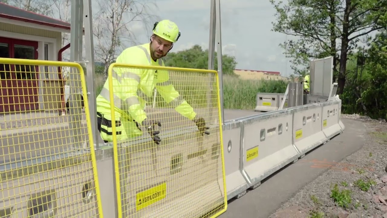 SVEA barriär | Montage GC Fence