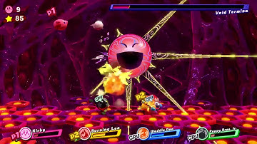 Kirby Star Allies - Story Mode - Last stage and last boss Void Termina (part 6) (Nintendo Switch)