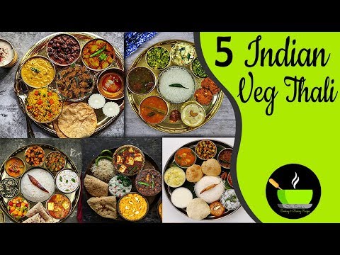 5-indian-veg-thali-recipes-|-north-indian-veg-thali-|-south-indian-veg-thali-|-full-meals