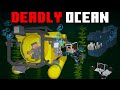 We are surviving the deadliest ocean in minecraft