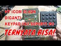 Menghubungkan Keypad Matrix 4x4 ke HT Icom IC-02N 📟