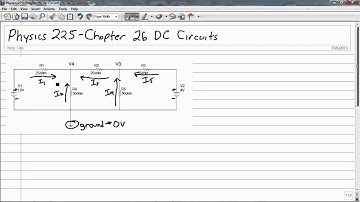 1108 Chapter 26 DC Circuits   Branch Method Part 1