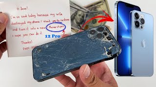 Restoring Destroyed iPhone 12 Pro and How to upgrade it to iPhone 13 Pro