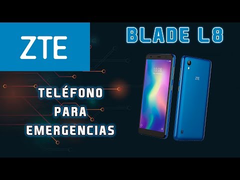 ZTE Blade L8 Unboxing y Review en español/ Mexico