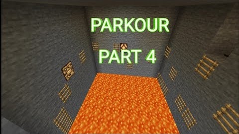 How to build a Parkour course in Minecraft (Part 4)