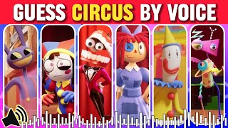 Guess the character by voice & emoji | The Amazing Digital Circus | Quiz Bombs