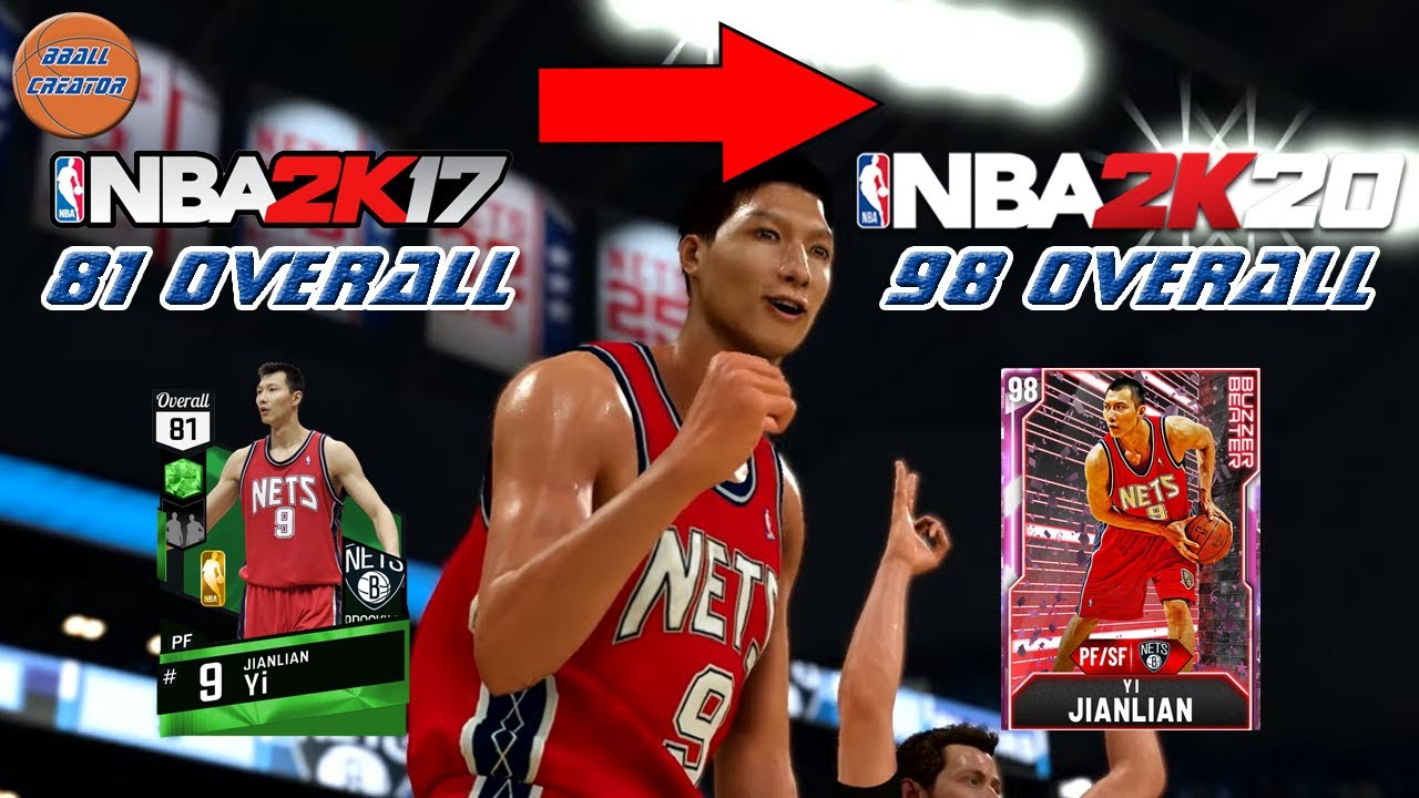 Yi Jianlian MyTeam NBA 2K20 NBA 2K17 Evolution YouTube Yi Jianlian MyTeam NBA 2K20 NBA 2K17 Evolution YouTube