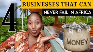 Businesses That Never Fail / Discover 4 Businesses With Amazing Low Failure Rates In Africa