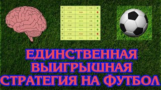 Единственная выигрышная стратегия ставок на футбол. Топ 5 худших стратегий