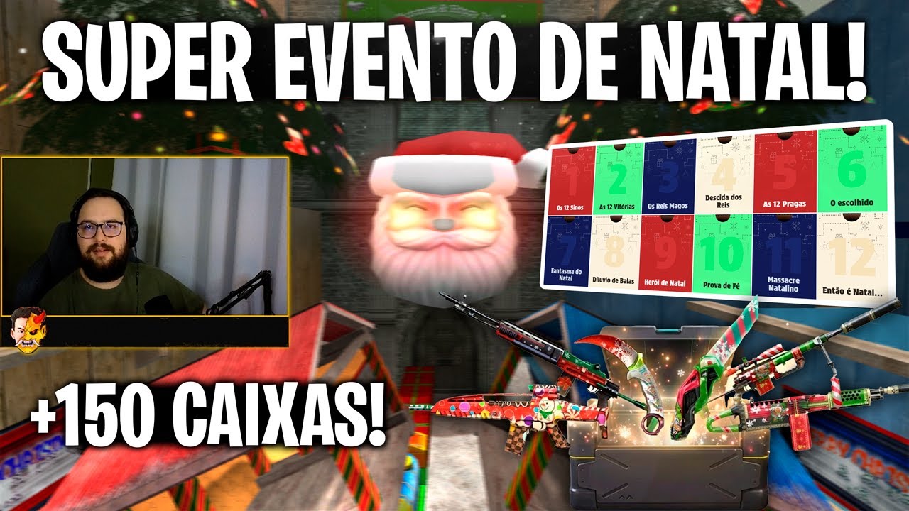 SUPER EVENTO DE NATAL: 145 CAIXAS FÁCIL! 😱 | CrossFire