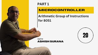Lect 20 (Part 1) Arithmetic Group of Instructions for 8051 ADD instruction