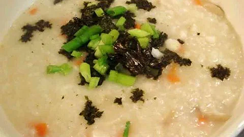 Korean abalone porridge (jeonbokjuk)