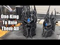 3D Print Helmet Perfect Orca Tree Supports  Lich King Helmet (WoW) Anycubic Kobra 3 10hrs Print