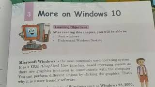 Class 4 computer chapter 3 more on windows 10