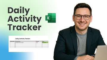 Daily Activity Tracker In Excel