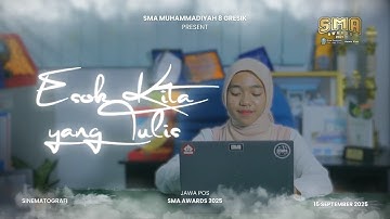 Jawa Pos SMA Awards 2025 - Cinematography - SMA Muhammadiyah 8 Gresik