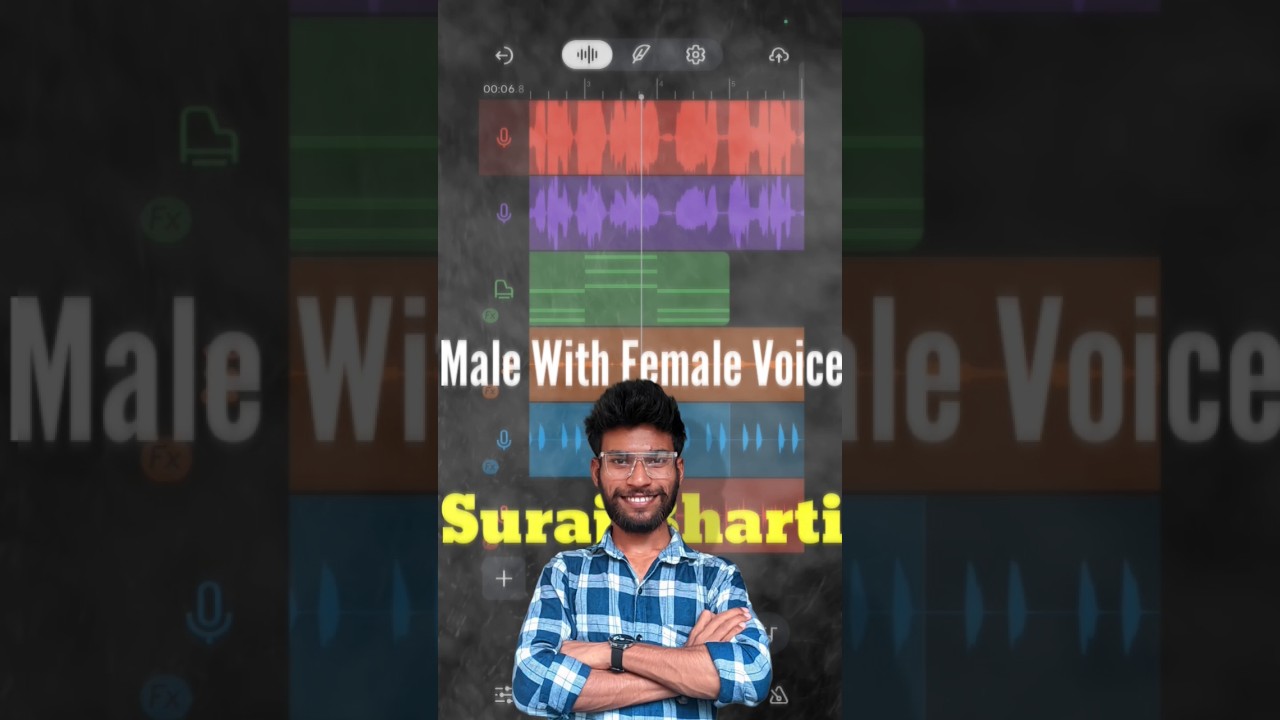 Cover Version|Krishna Teri Ho Gayi|Male With Female Voice|Suraj Bharti #female_version #shorts_song