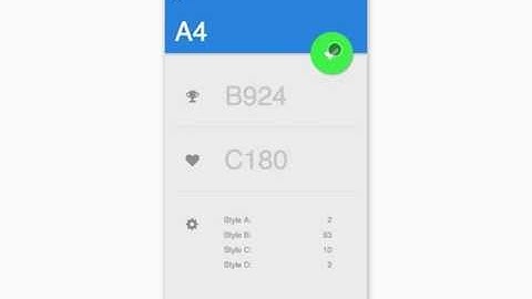 Material Design List Prototype with Framer.js