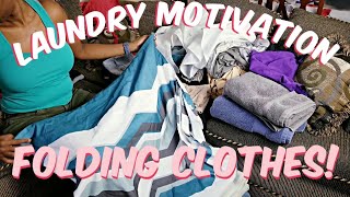 Cleaning Motivation | Clean with me | Laundry Edition | Folding Clothes