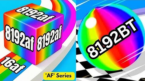 Jelly Run 2048 vs Block Blast vs Ball Run Infinity | MEGA MERGE Challenge (AF Series) 🍬🧩