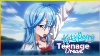 『NIGHTCORE』TEENAGE DREAM || BY. KATY PERRY || LYRICS 🎶 #katyperry #Teenagedream #remastered