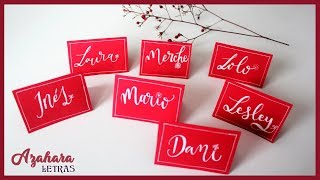 Nombres grandes personalizados mesa - Woowlow