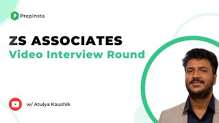 ZS Associates Video Interview Round Questions