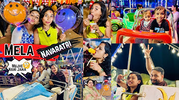 LearnWithPari 😍 vs LearnWithPriyanshi 🎢 Crazy Rides Challenge op Navratri Mela 2025 | Scary Fun 😂