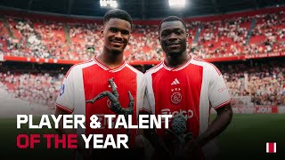 Hato and Brobbey crowned TALENT & PLAYER OF THE YEAR! 👑 | ‘I’ll put it in my room!’ 🛌🖼️