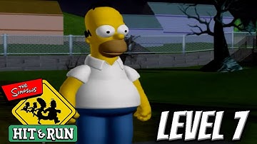 The Simpsons Hit & Run PS2 Walkthrough No Commentary Part 7 Homer FINAL LEVEL