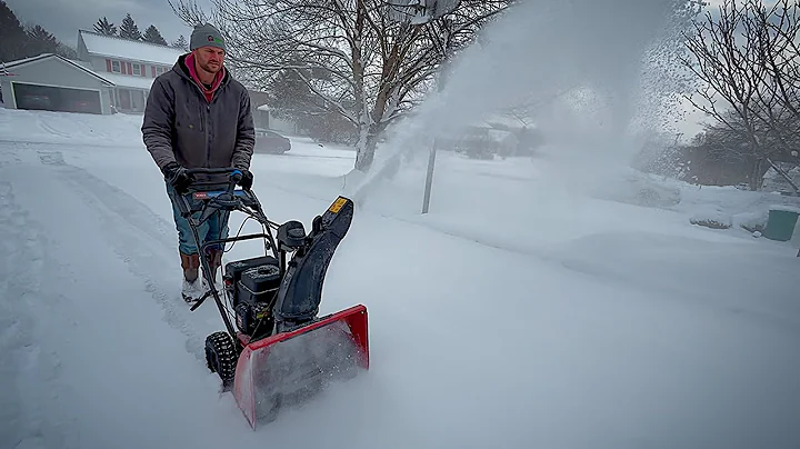 New Hybrid Snowblower Really Throws The Snow