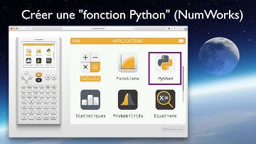 Créer une "fonction Python" avec la calculatrice NumWorks