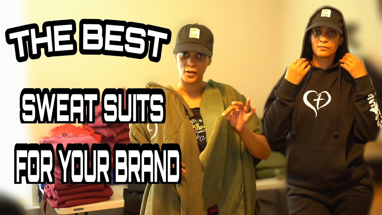 How to find the best Sweat Suits for your clothing brand? - YouTube