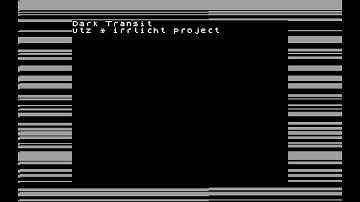 Dark Transit (beeper music) - utz/irrlicht project (2021) 1