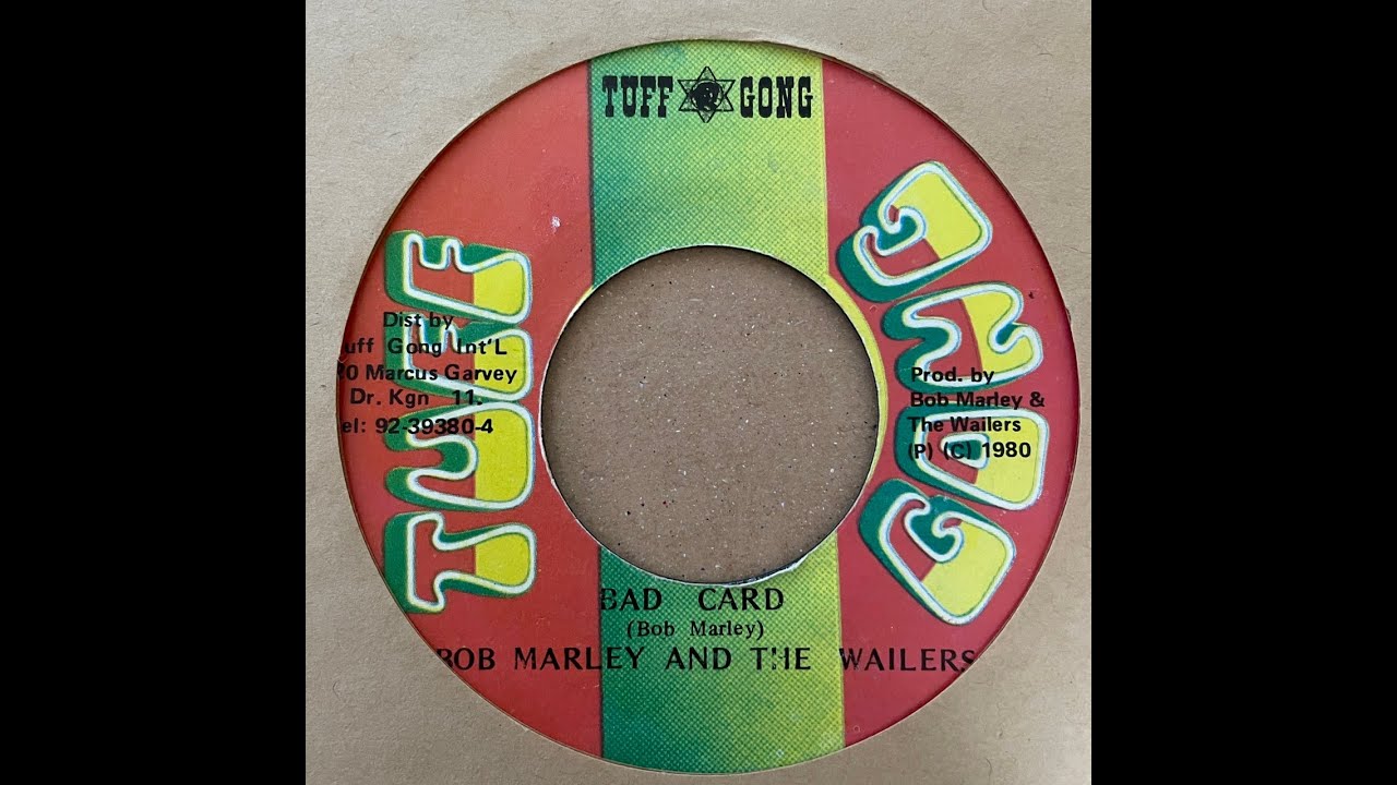 Bob Marley & The Wailers - Bad Card【7-21307】 - YouTube