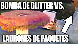 Bomba de Glitter 1.0 vs Ladrones de Paquetes
