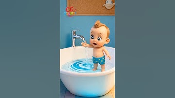 Splash and Pop! Bath Tub Bubble Party 🫧#shorts #cartoon