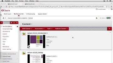 07 Using MediaMashup with Blackboard Text Editor