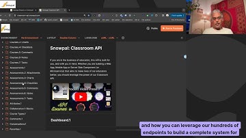 Classroom API: Integrate Snowpal APIs to build apps and microservices for the education industry