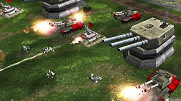 General Ironside vs 3 GLA BOSS - Command & Conquer Generals Apocalyptic