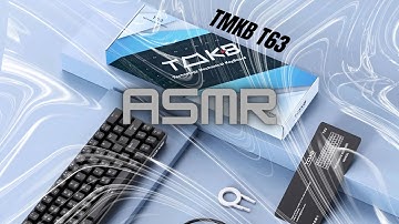 TMKB T63 - Cheapest 60% Keyboard Unboxing - ASMR