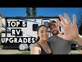 Top 5 RV Upgrades we did in the First Year!