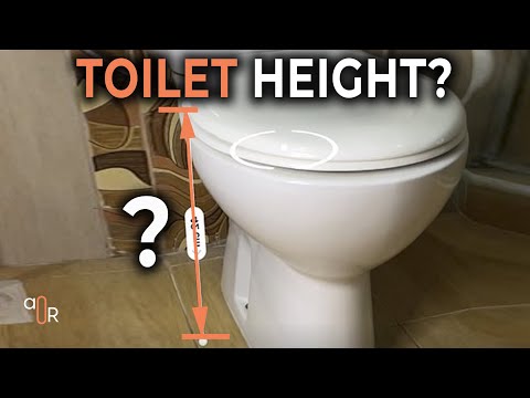 Video: Toilethoogte: standaardnorme. Toilet vir gestremdes. Baba toilet afmetings