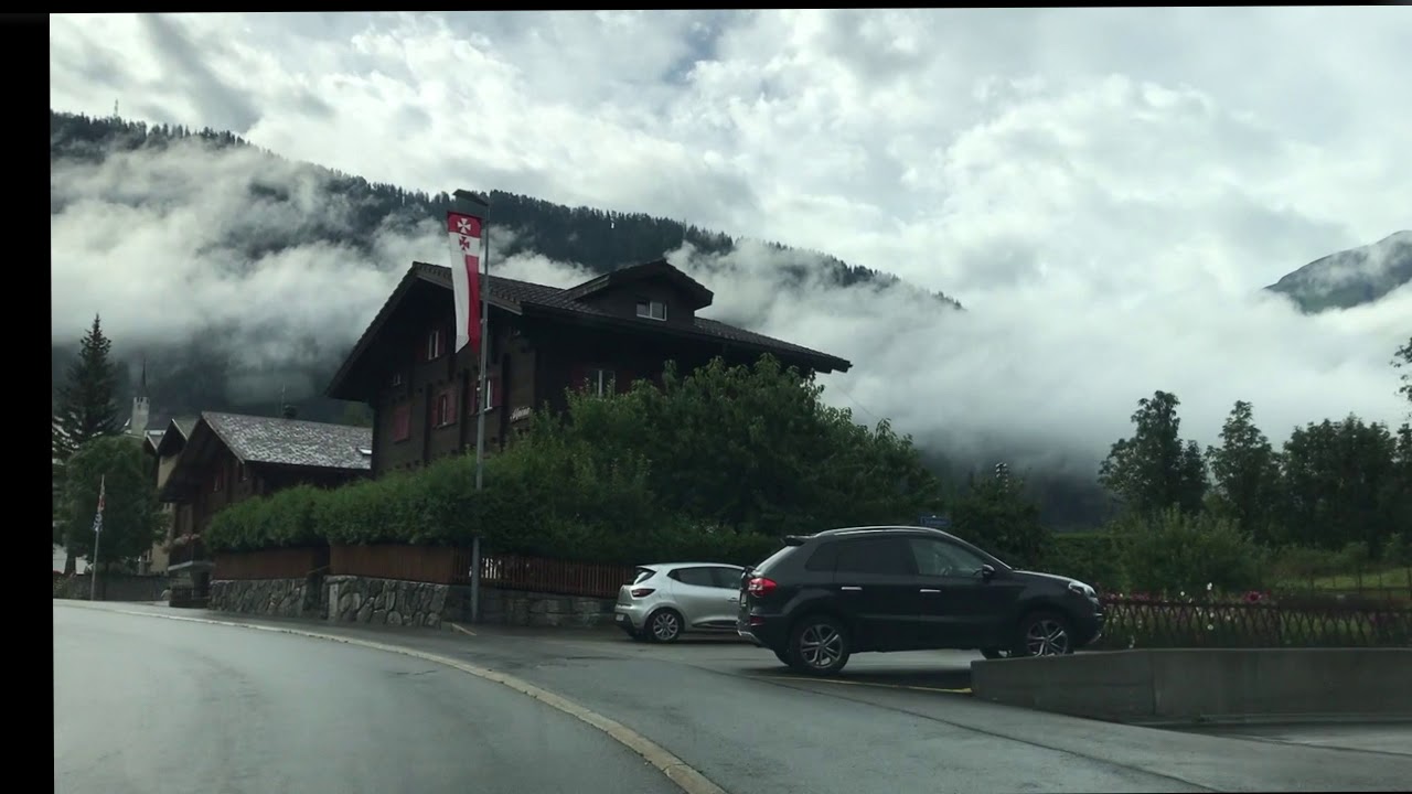 Driving in Alps, Fiesch to Grindelwald by Car YouTube