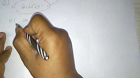 TRIGONOMETRIC TABLES Q2