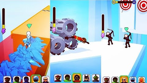 Superhero Race gameplay walkthrough /Avengers Race/  Android game