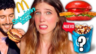 PROBANDO las NOVEDADES de McDONALDS (MENÚ SEBASTIÁN YATRA y más) ¿MERECE LA PENA? | Laia Oli