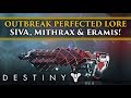 Destiny 2 Lore - Outbreak Perfected Lore! SIVA returns, Eramis' and Mithrax! Zero Hour Lore!