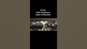 AS VAL Animation reload in codm #Shorts