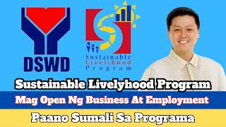 DSWD Sustainable Livelihood Program Na Para Sa Iyo - Micro Enterprise At Employment Facilitation